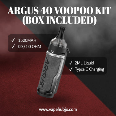 ARGUS 40 VOOPOO KIT ( BOX INCLUDED)